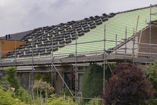 Isolatie oplossing voor hellende daken